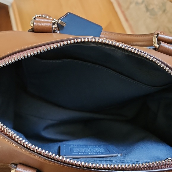 Coach Rowan Signature Rainbow Logo Satchel/Crossbody π - Picture 12 of 16